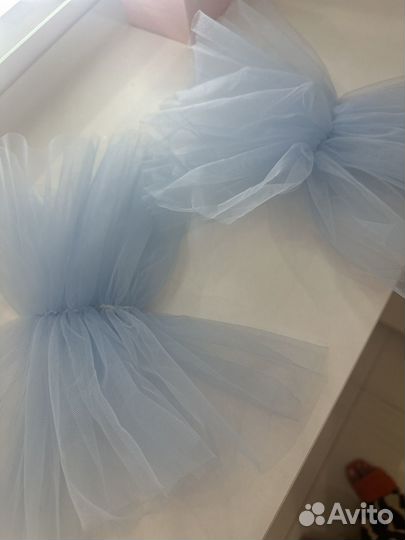 Нарукавники из фатина