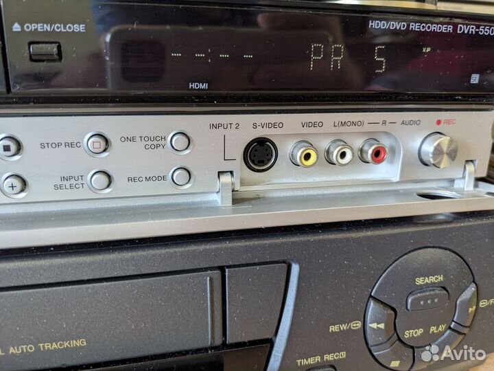 Pioneer Hdd/dvd recorder dvr 550h