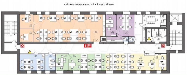 Здание А класса на Нагатинской, 2990 м²
