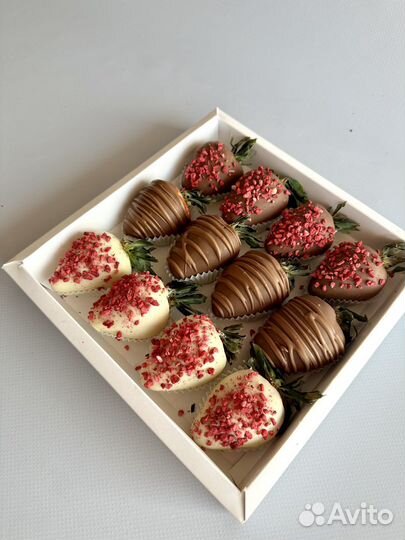 Клубника в шоколаде набор, подарок женщине