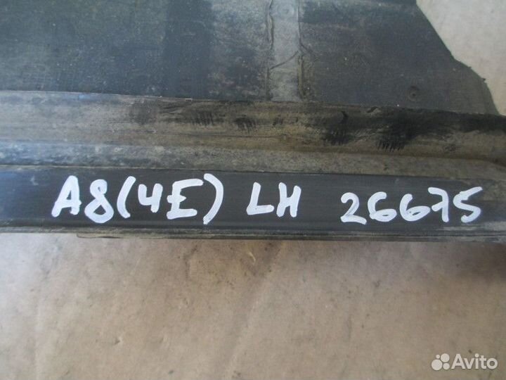 Воздуховод радиатора левый Audi A8 4E 2003-2010 (4