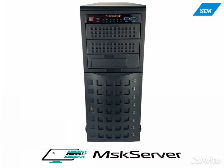 Сервер Supermicro 7049P-TRT 2x Gold 6234 512Gb