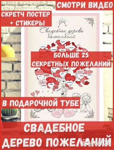 Плакат на свадьбу