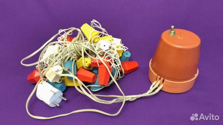 Гирлянда на елку СССР