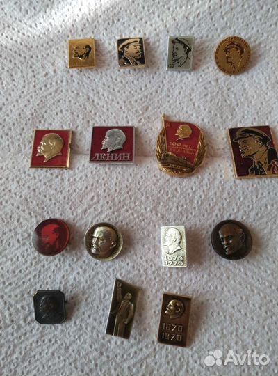 Значки СССР лениниана, спорт, города