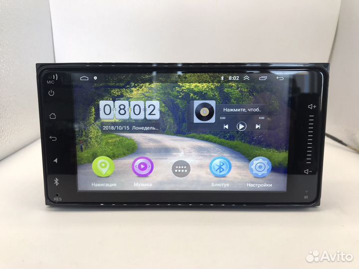 Штатная магнитола Toyota 200*100 Android 9 2116