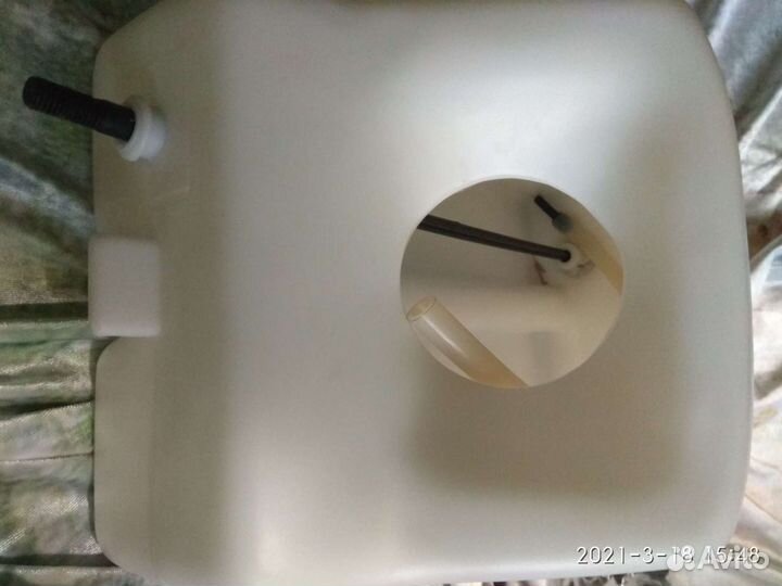 Бак для роторной однодисковой машинки