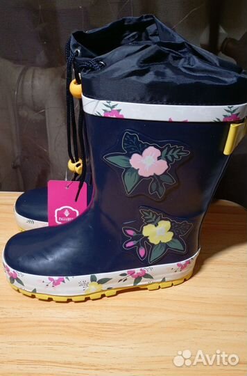 Детские резиновые сапоги