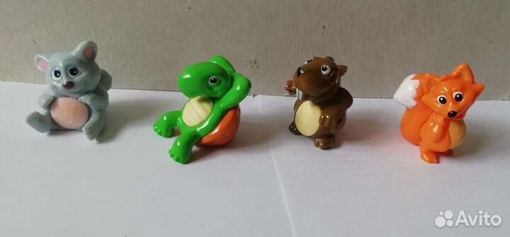 Бархатные пузики - серия киндер игрушек