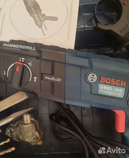 Перфоратор Bosch gbh 2 28 f с бурами