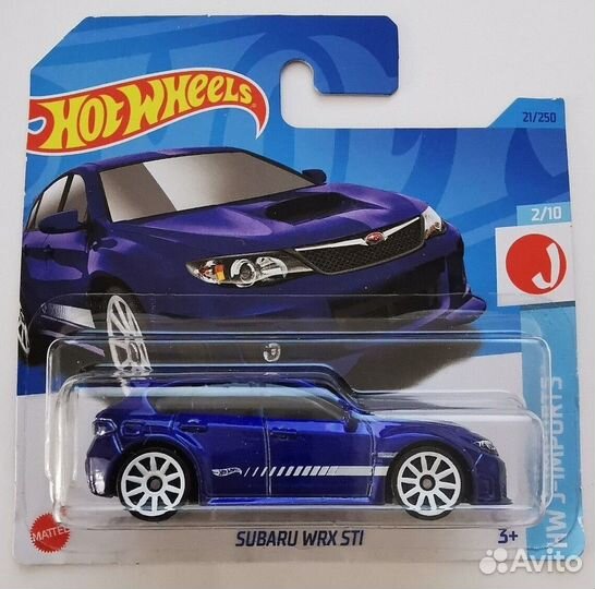 Hot Wheels Subaru Impreza WRX STI хот вилс субару