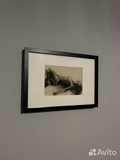 Графика (оригинал) Уголь/ Бумага
