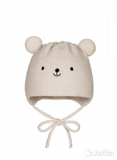 Шапка зимняя для новорожденного