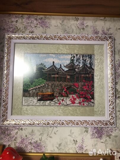 Картина Шелкография, Япония