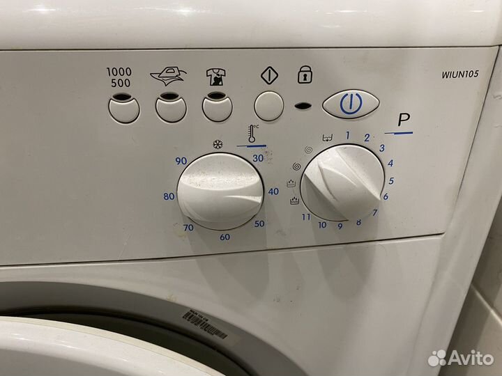 Стиральная машина indesit wiun 105 б/у