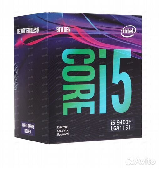 Процессор intel core i5 9400f