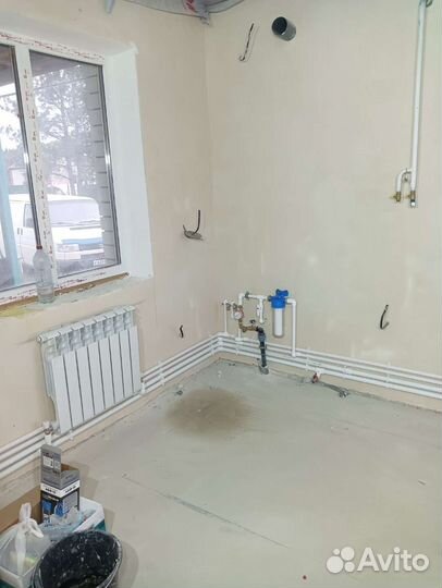 Монтаж отопления, электромонтаж