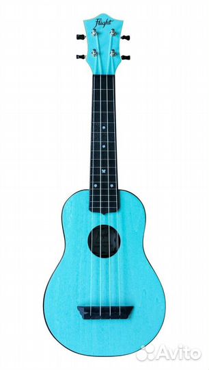 Flight TUS 35 LB укулеле Travel, сопрано, голубая