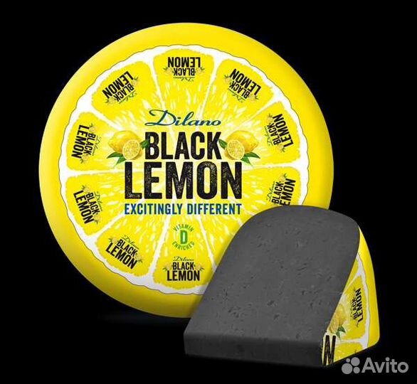 Сыр Базирон Чёрный лимон