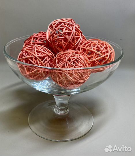 Ваза-бокал из стекла