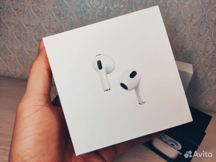 AirPods 3 новые (в подарок чехол + гарантия)