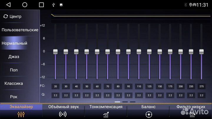 Mitsubishi Lancer 10 2/32 Android 11 CarPlay Qled