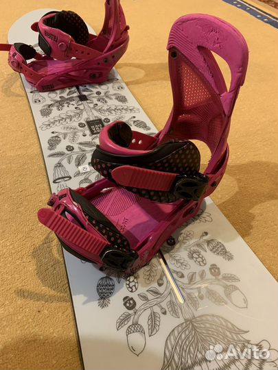 Женские крепления для сноуборда burton lexa m