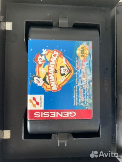 Animaniacs, оригинальный комплект игры Sega Genesi