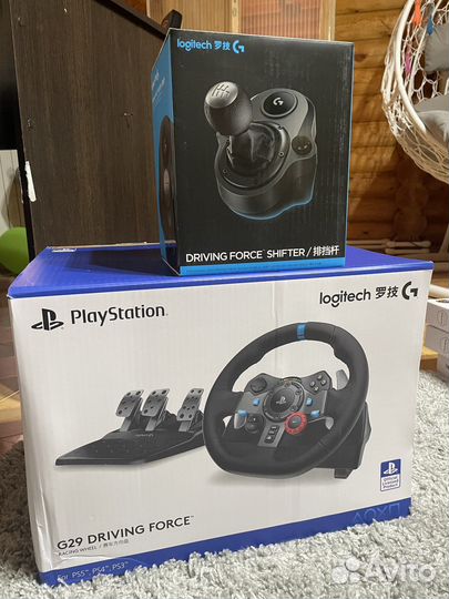 Logitech g29 с кпп