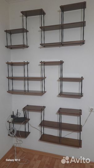 Полка книжная настенная