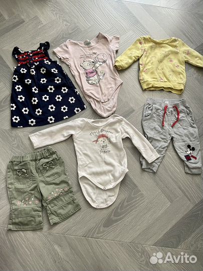 Вещи пакетом на девочку