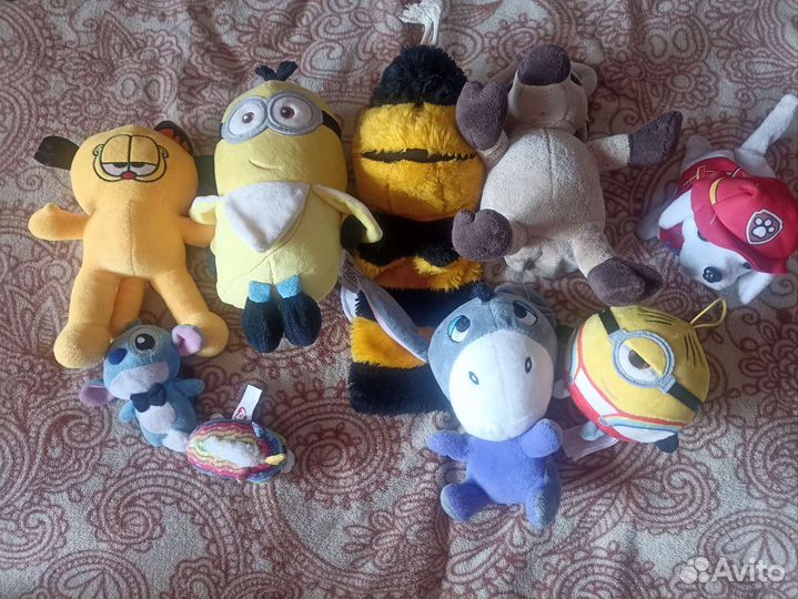 Мягкие игрушки пакетом