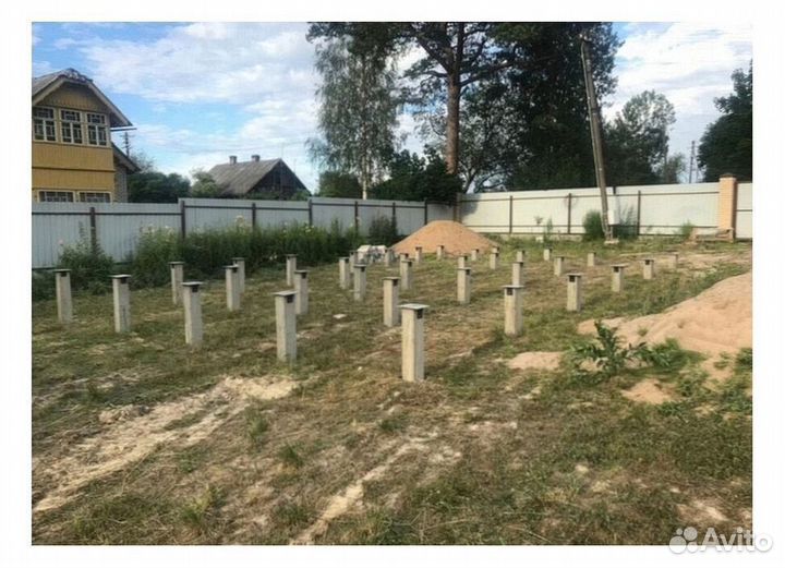 Сваи железобетонные (забивные)