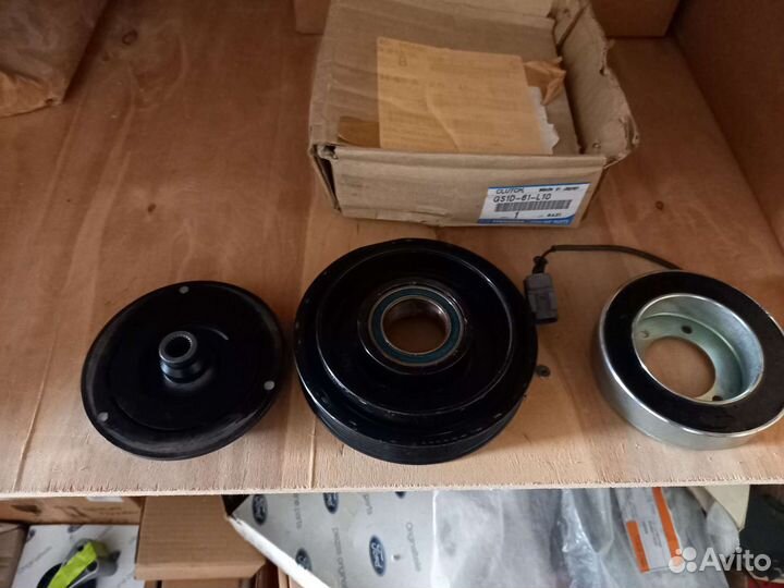 Муфта компрессора кондиционера в сборе mazda 6 gh