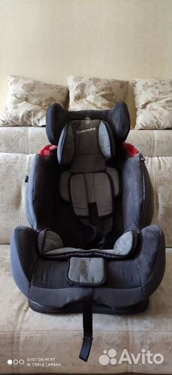 Детское кресло автокресло 9 до 36 кг Capella