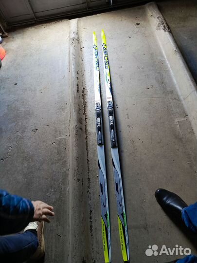 Лыжи беговые fisher rcs