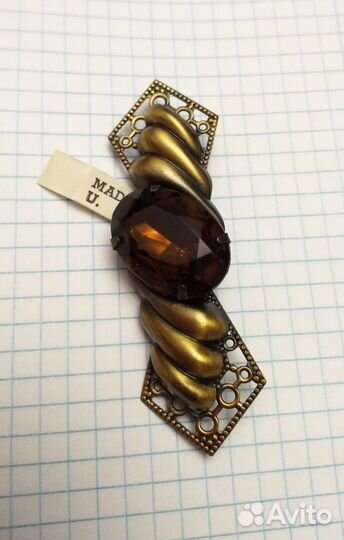 Бижутерия брошь винтаж