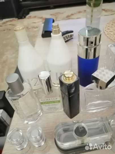 Пустые флаконы, воск, баночки-парфюм, крема