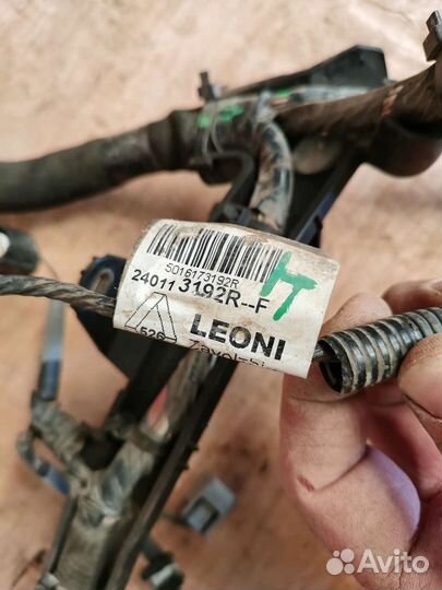 Рено проводка моторная