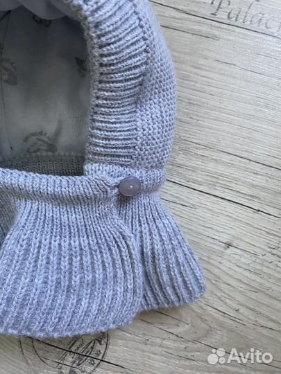 Шапка капор/шлем детская (40-42)