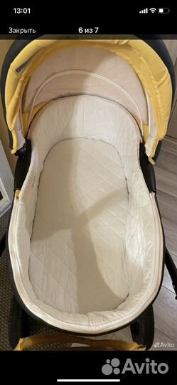 Коляска camarelo 2 в 1