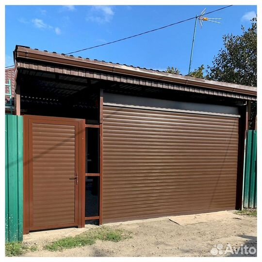 Ворота алютех роллетные