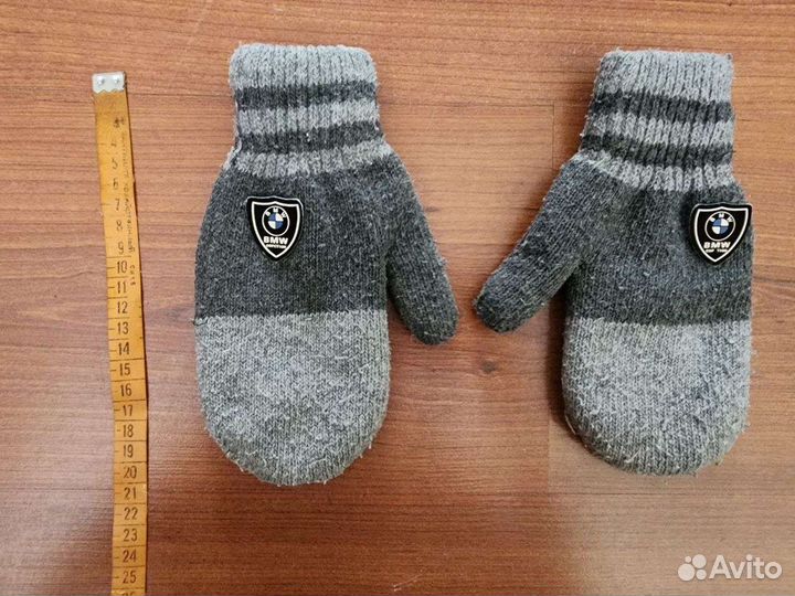 Варежки и перчатки на 2-7 лет