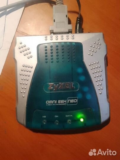 Внешний модем zyxel Omni 56K NEO
