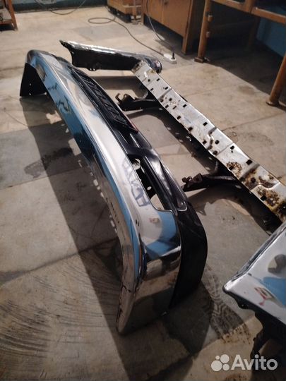 Бампер задний Тойота раннер, сурф, хайлюкс