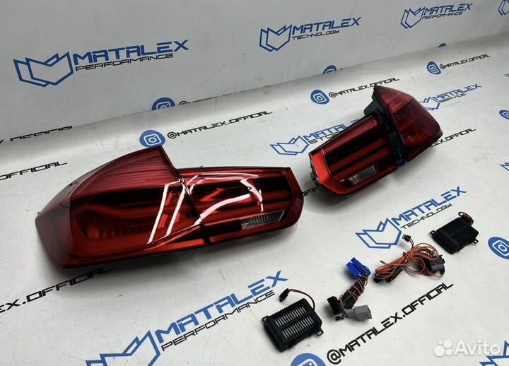 Фонари BMW F30 рестайлинг стиль для дореста