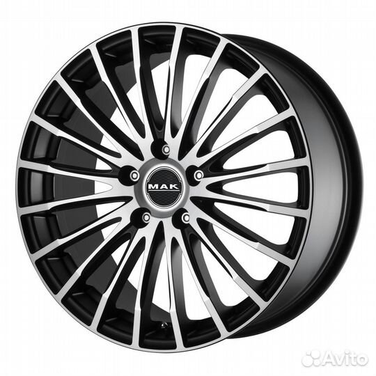 R17 5x112 7,5J ET30 D76 MAK Fatale Ice Black