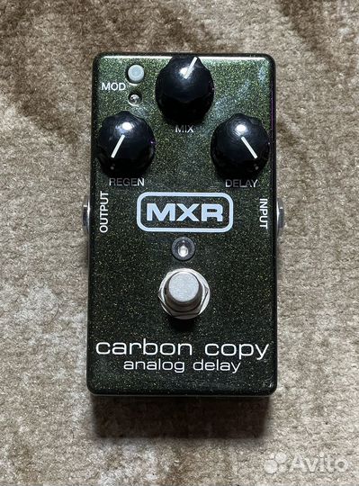 MXR carbon copy analog delay