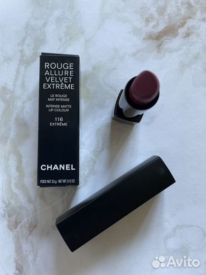 Помада chanel rouge allure velvet extrême