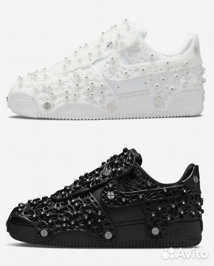 Кроссовки nike air force 1 x swarovski